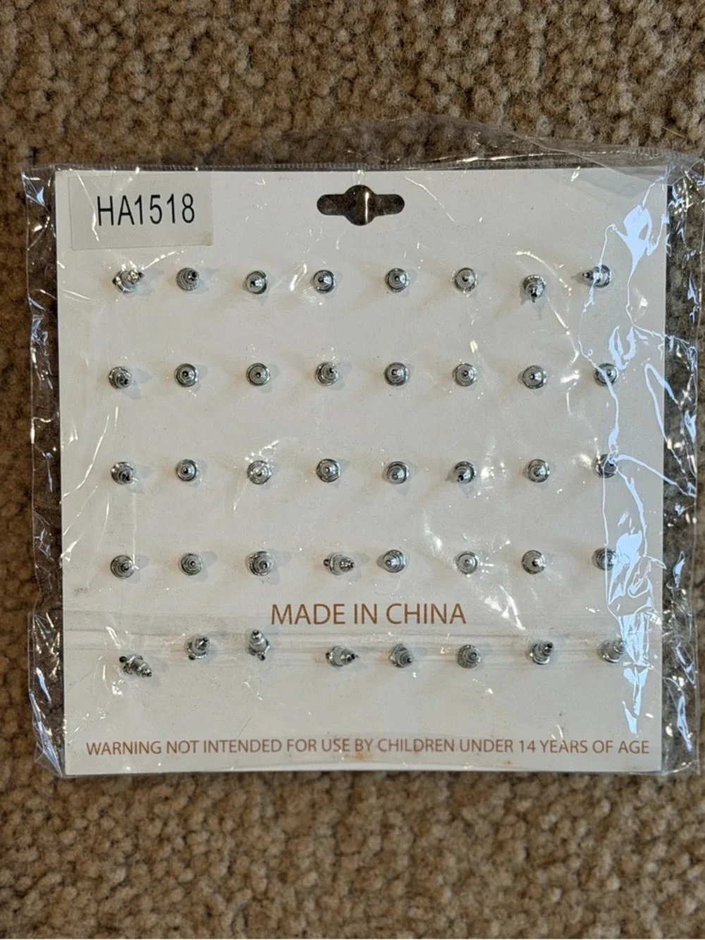 Couture Gems Silver Accent Earring Set 20 Pair
